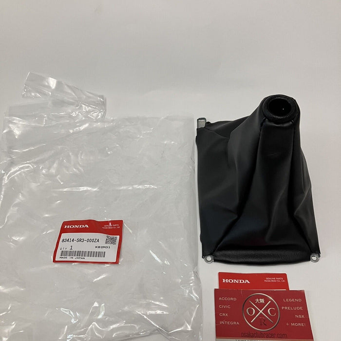 Genuine OEM 1992-95 Honda Civic Shift Boot Black JDM Honda USDM EG New Si SiR
