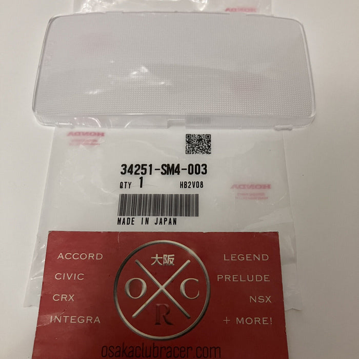 New Genuine OEM *92-96 Honda Prelude Interior Dome Light Lense 34251-SM4-003