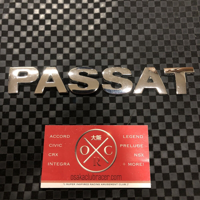 98-05 VW Passat OEM Rear Emblem Badges Rare B5 Volkswagen 97 99 00 01 02 03 04