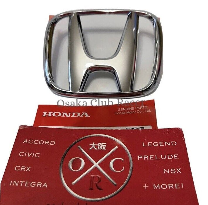Genuine OEM 2001-02 Honda Accord REAR Emblem Trunk Badge H Logo Coupe Sedan CG
