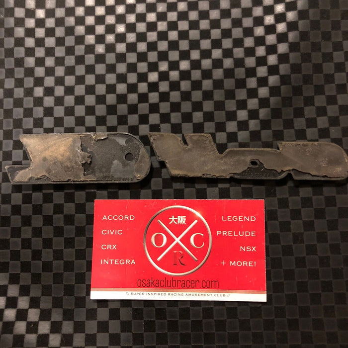 Mk3 VW Golf GL OEM Rear Emblems Badges 93-99 92 94 95 96 97 98 Rare 1H 1E 1V A3