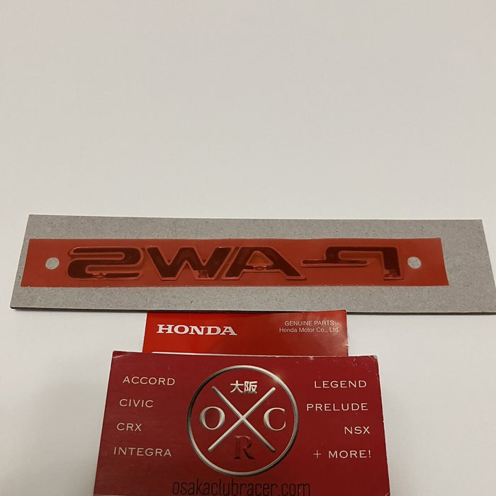 Genuine OEM Acura RLX P-AWS Rear Emblem 2018-2020 19 KC2 Honda Legend New JDM US