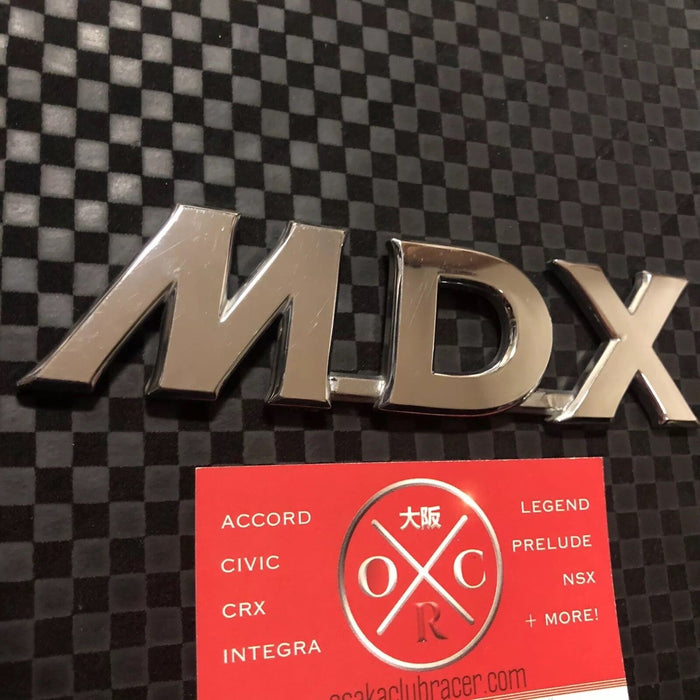 01-06 Acura MDX Rear Badge / Emblem 02 03 04 05 Rare OEM USDM Honda YD1