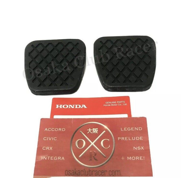 New Genuine OEM Honda Clutch & Brake Pedal Pads CRX Civic CR-V 46545-SA5-000 x2