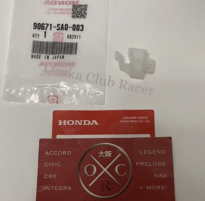 New Genuine OEM 80-83 84-87 Honda Civic Hood Prop Rod Holder Catch Clip 2G 3G EA