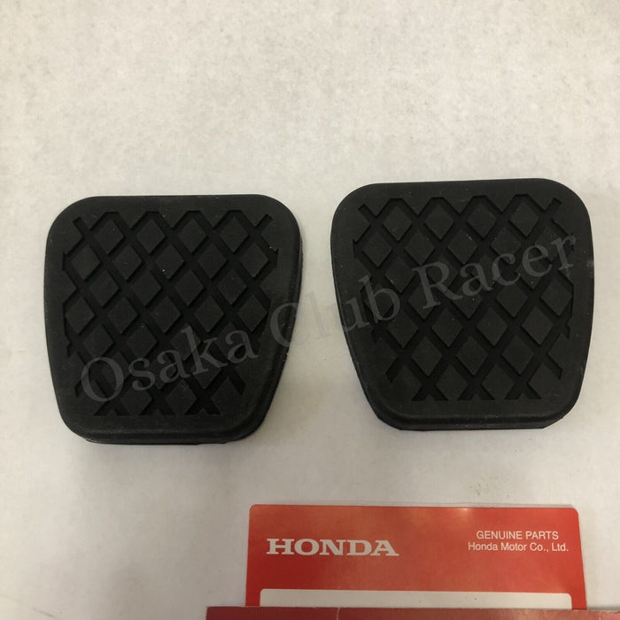 New Genuine OEM Honda Clutch & Brake Pedal Pads CRX Civic CR-V 46545-SA5-000 x2