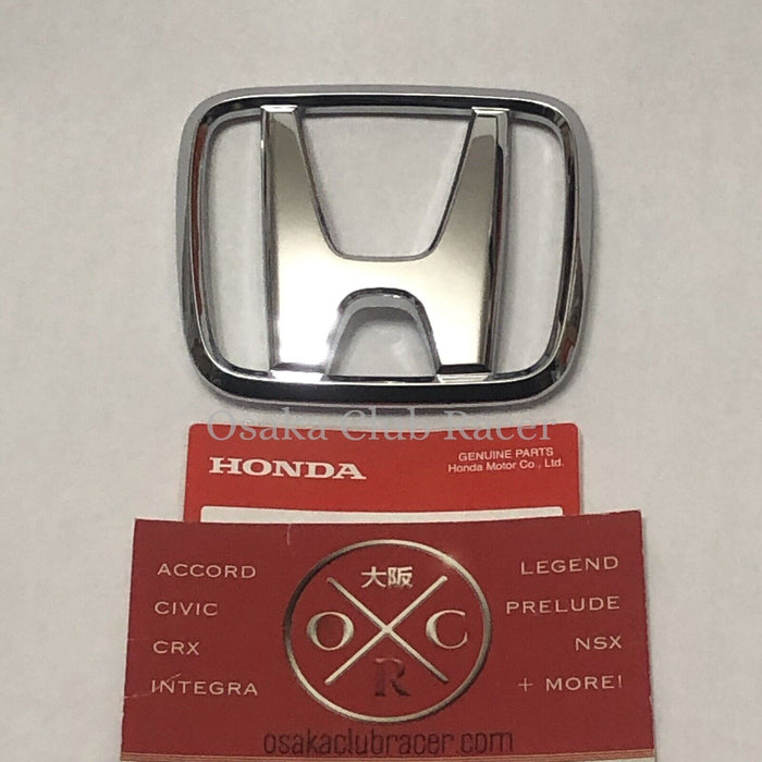 New OEM 97-01 Honda Prelude Rear Emblem Trunk Badge Genuine JDM USDM 98 99 00 BB