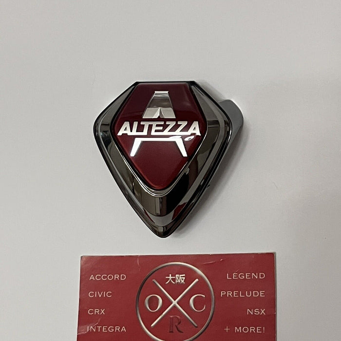 New Genuine OEM Toyota Altezza Front Emblem Badge SXE10 2000-05 Lexus IS300 JDM