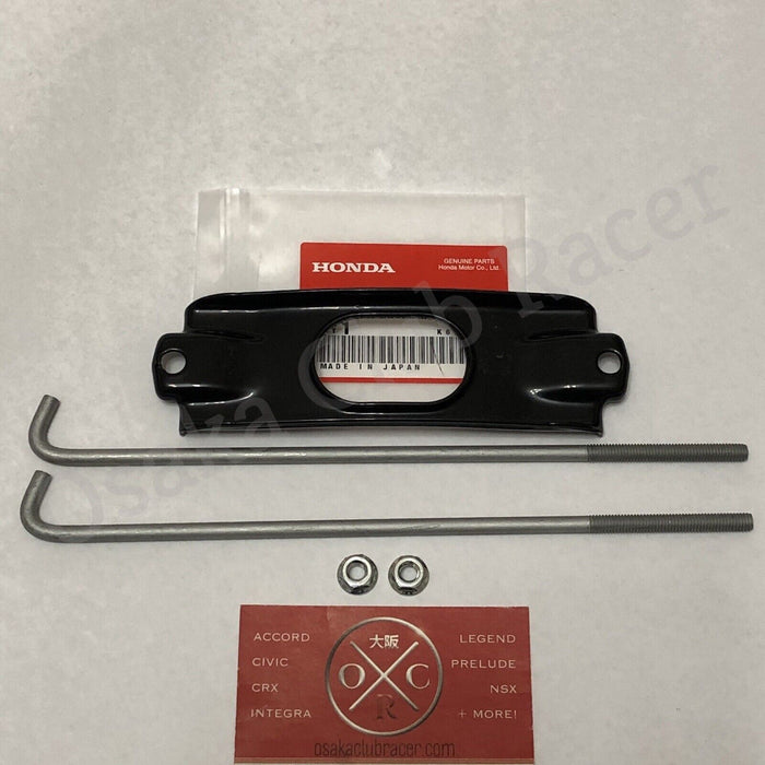 New OEM 94-01 Acura Integra Battery Tie Down Kit Setting Plate & Bolts Type R GS