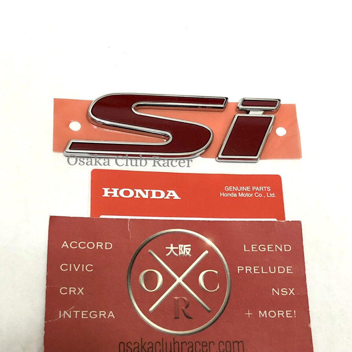 New OEM 2014-15 Honda Civic Si Coupe Front Grille Emblem Badge Genuine FG4