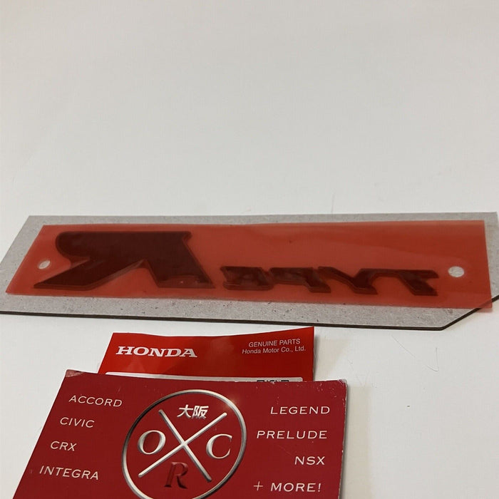 New GENUINE OEM FL5 Honda Civic Type R Rear Emblem Badge Logo 2023+ USDM JDM