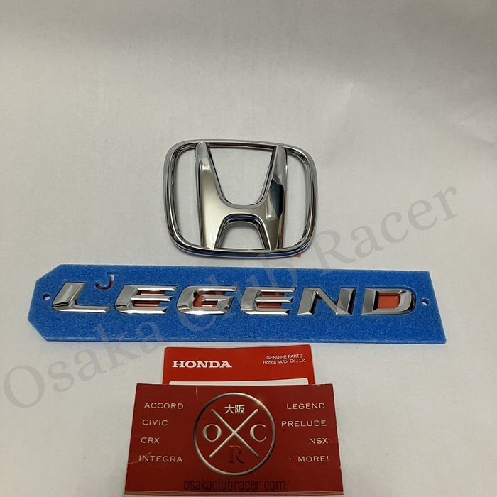 New OEM KB1 Honda Legend Rear Emblem Set JDM Badges 05-08 Acura RL 10 11 05-12*