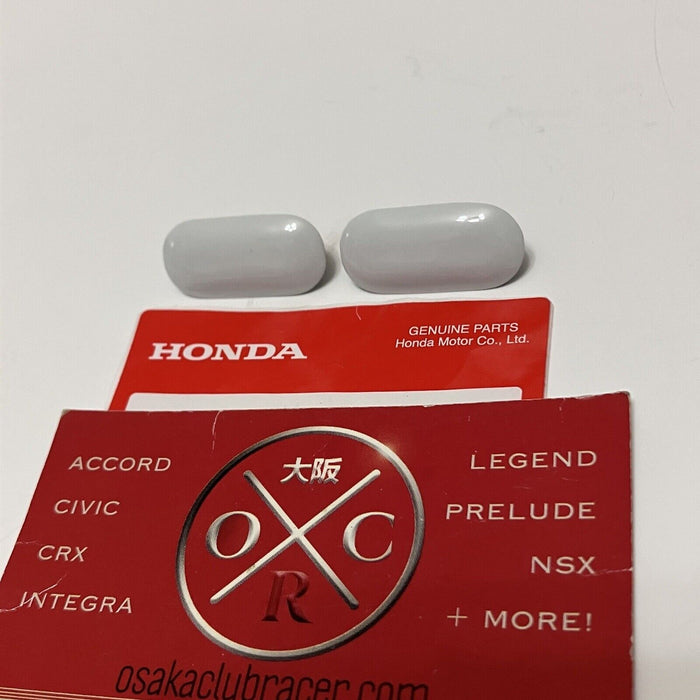 OEM Honda EG EK Civic Del Sol DC2 Integra Front License Plate Hole Cap Plugs NEW