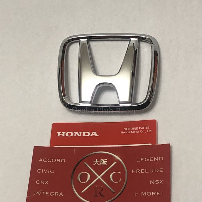 Genuine OEM 96-00 Honda Civic Hatchback Rear Emblem H Trunk Badge EK Hatch USDM