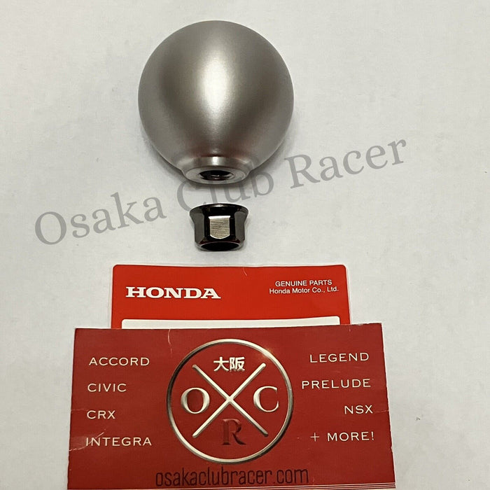 New Genuine OEM AP2 Honda S2000 CR Aluminum Shift Knob & Nut 08-09 6MT AP1 00-09