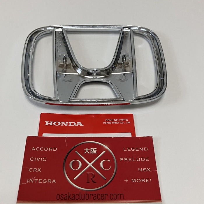 Genuine OEM 02-04 Honda CR-V Front Emblem Grille Badge H Logo New 75700-S3A-J00