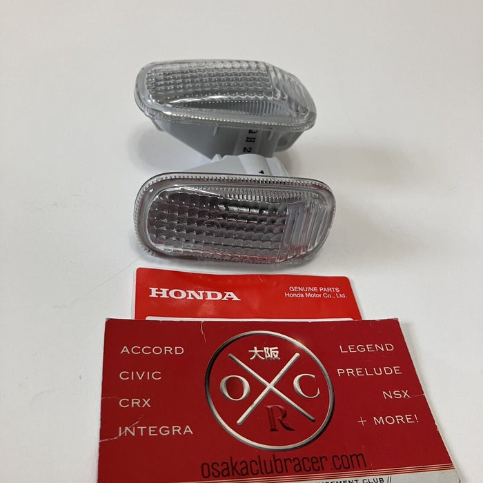 Genuine OEM DC5 Honda Integra Clear Side Marker Turn Signals JDM Acura 02-06 R