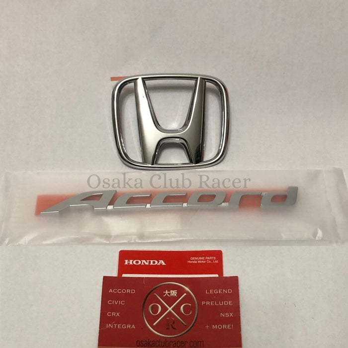 New OEM CU2 Honda Accord Rear Emblem Set JDM Badges 09-14 Acura TSX 10 11 12 13