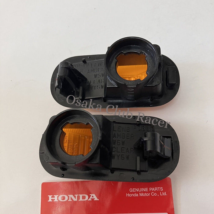 New OEM Honda S2000 Orange Side Marker Turn Signal Light Set USDM Genuine 00-09