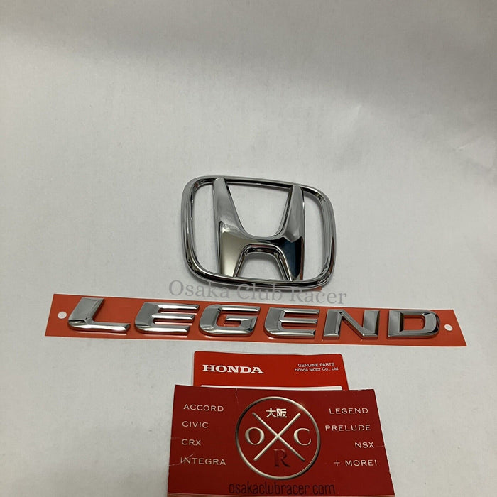 New OEM KB2 Honda Legend Rear Emblem Set JDM Badges 09-12 Acura RL 10 11 05-12*