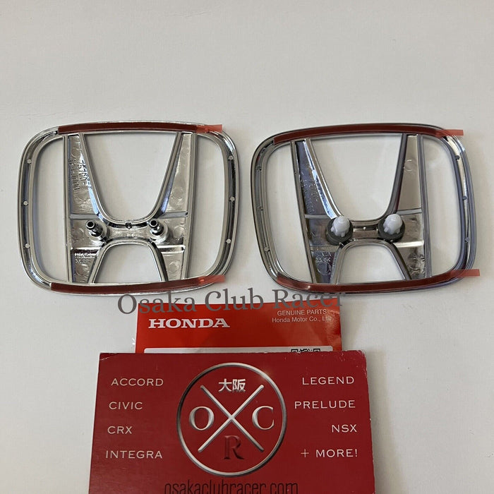 Genuine OEM 02-09 Honda S2000 Front & Rear Emblem Set Badges AP1 AP2 NEW 03 04