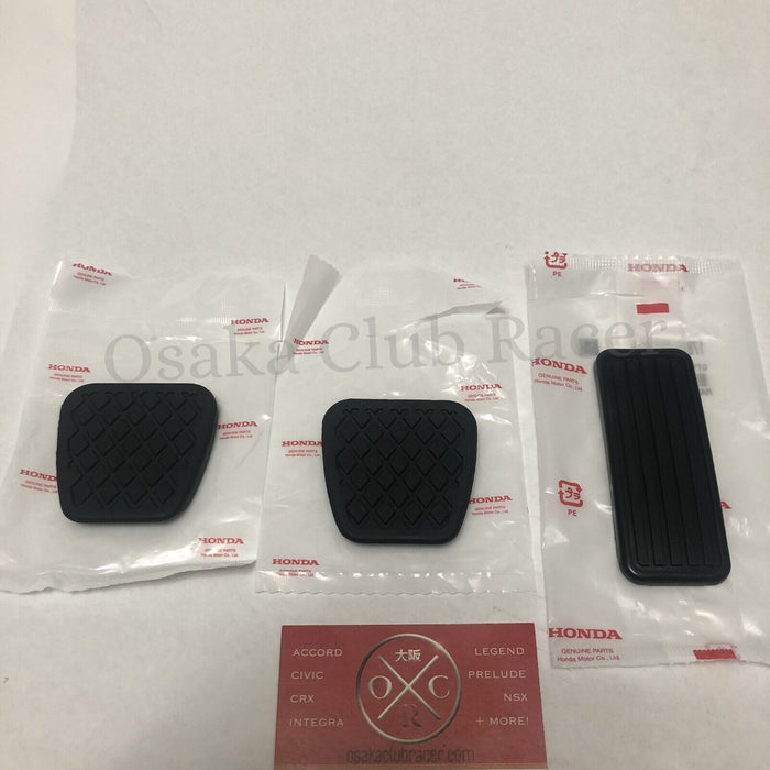 New OEM Honda Del Sol Acura Integra Pedal Pad Covers 93-97 94-01 Civic Si EG2 OE