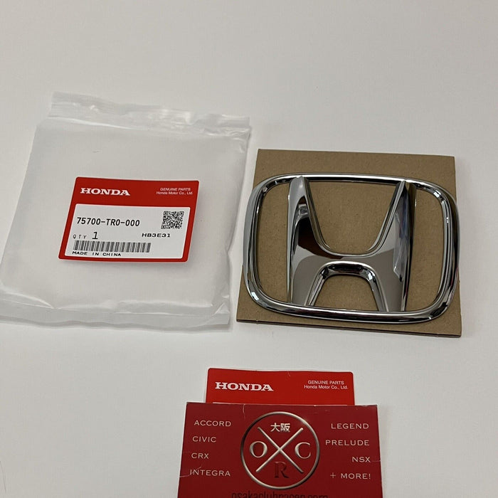 Genuine OEM 2012-15 Honda Civic SEDAN FRONT Emblem Grill Badge NEW 75700TR0000