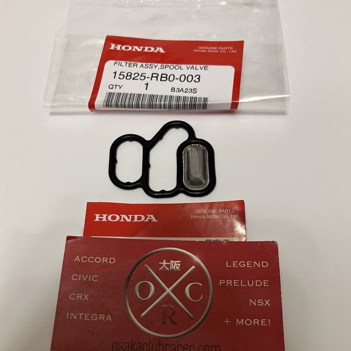 GENUINE OEM Honda 09-13 FIT 11-16 CR-Z Spool Valve Filter Screen 15825RB0003 NEW