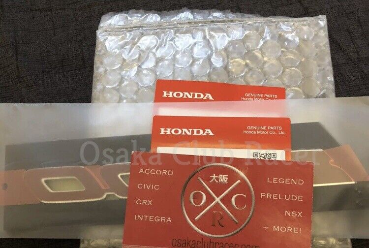 NEW OEM Honda S2000 Fender Emblem Side Silver/Chrome 00-09 AP1 AP2 01 02 03 04