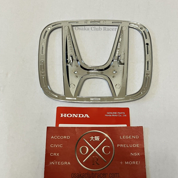 GENUINE OEM 16-21 Honda Civic Front Grille Emblem Badge 17 18 19 20 Si Sport New