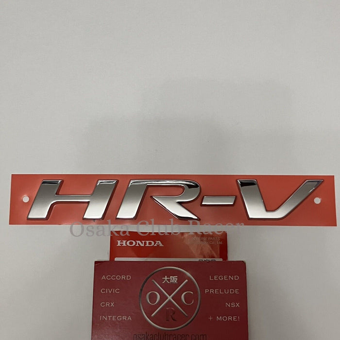 New Genuine OEM 16-21 Honda HR-V Rear Emblem Badge Chrome Logo 75722-T7W-A01 HRV