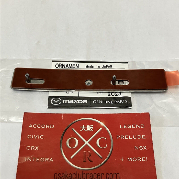 New Genuine OEM 90-97 Eunos Roadster Rear Emblem Mazda MX-5 Miata Badge NA Mk1