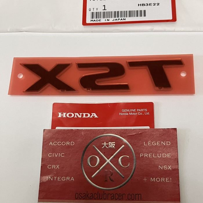 New Genuine OEM 2009-14 Acura TSX Rear Emblem Badge 10 11 12 13 75722-TL2-A00