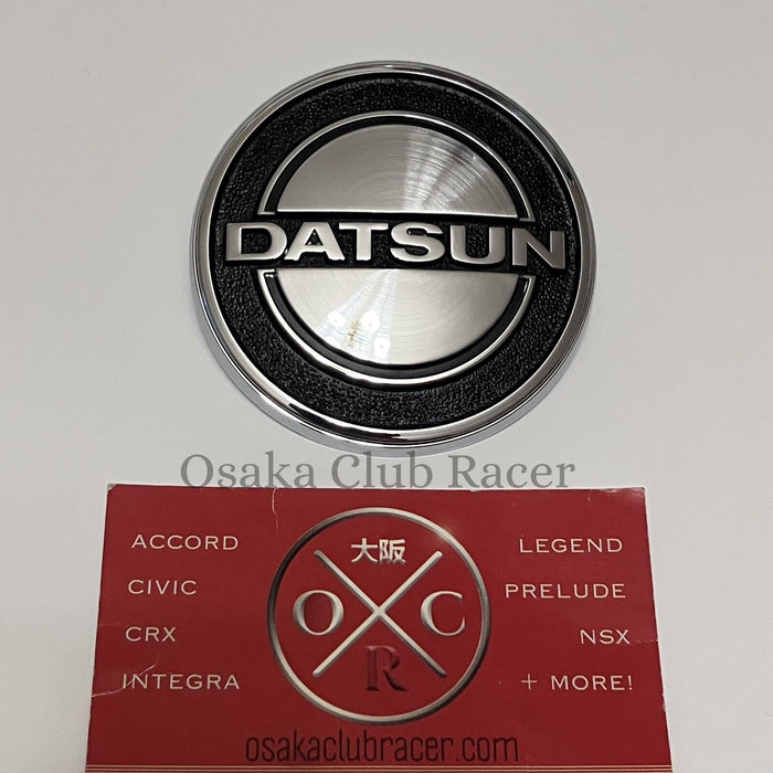 New Genuine OEM 70-73 Datsun 240Z Front Emblem Hood Badge 71 72 S30 Fairlady Z