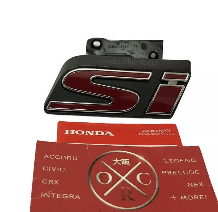 New OEM 2012-13 Honda Civic Si Coupe Front Grille Emblem Badge Genuine FG4