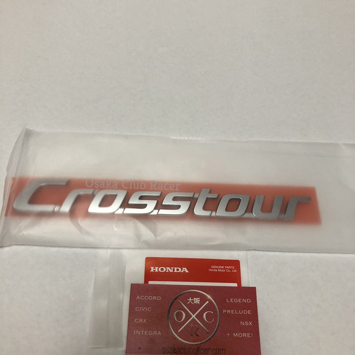 New Genuine OEM 10-12 Honda Accord Crosstour Rear Emblem Nameplate Badge USDM 11