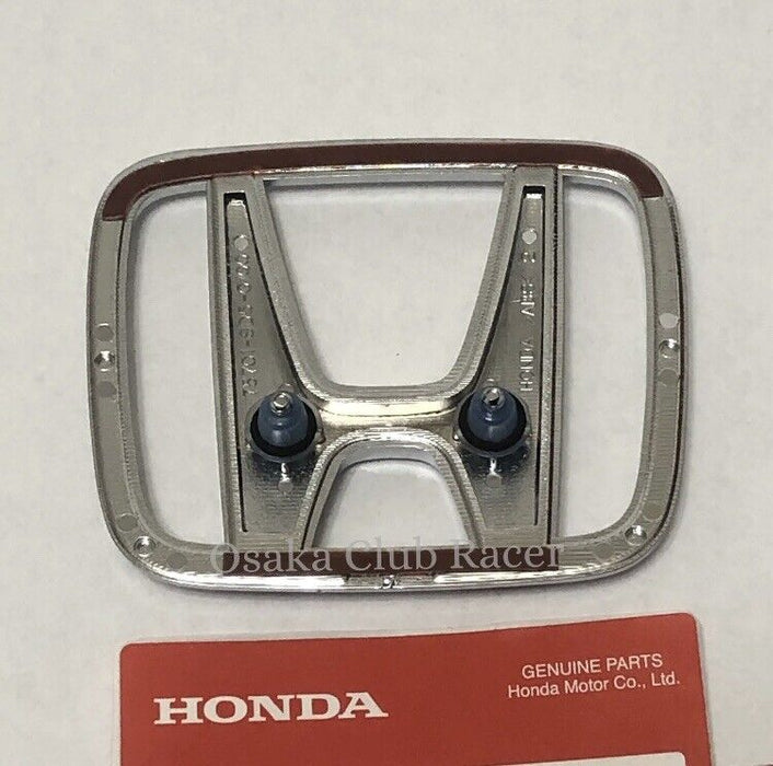 New OEM 97-01 Honda Prelude Front & Rear Emblem Set Badges Genuine JDM USDM BB6