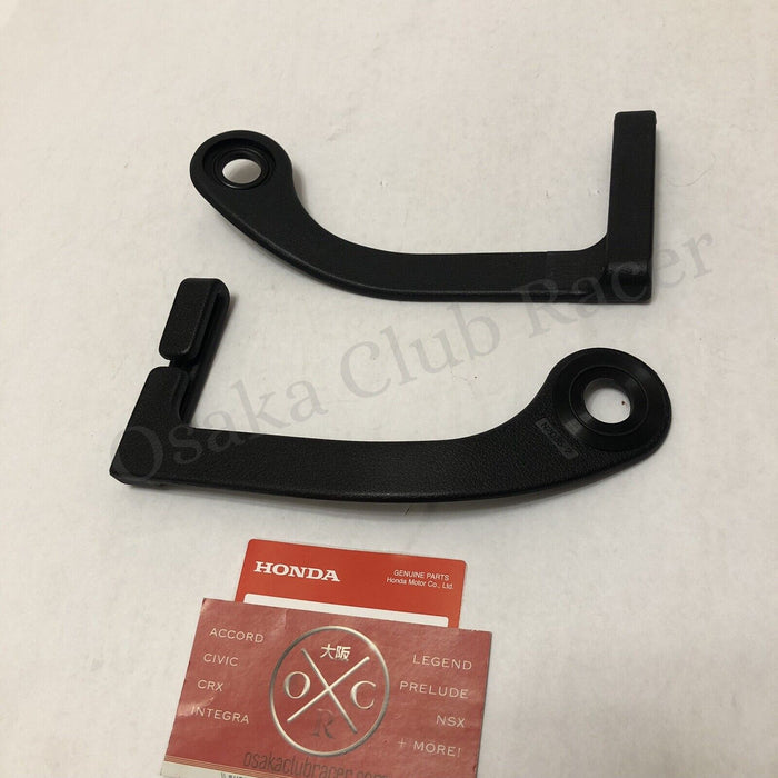 New Genuine OEM Honda Civic CRX Seatbelt Extender Arm Set 88-91* Pillar Mounted*