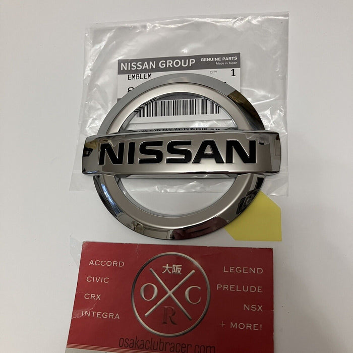 New Genuine OEM 2009-2021 Nissan GT-R Rear Emblem Trunk Badge Logo 09-21 R35 GTR