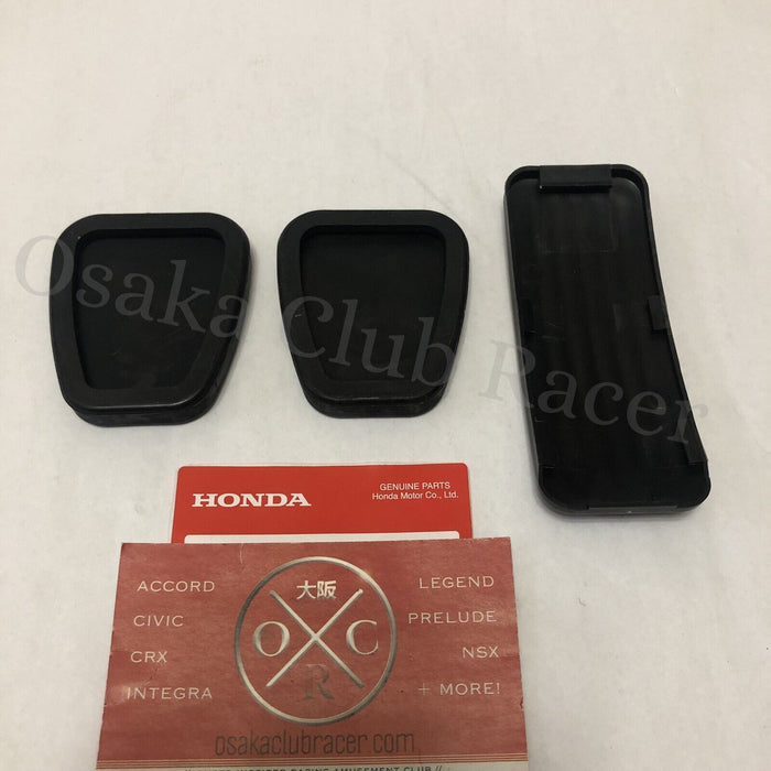 New 91-05 Genuine OEM Acura NSX Pedal Pad Covers NA1 NA2 USDM LHD 97 5MT 6MT