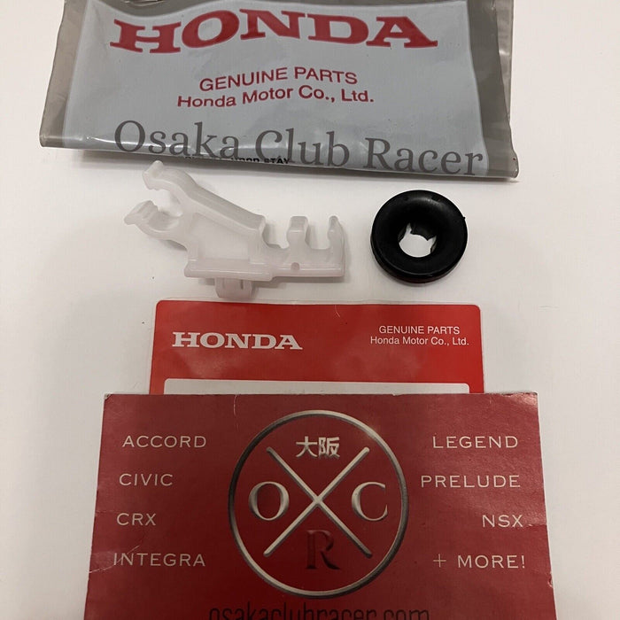 Genuine OEM 88-91 EF Honda Civic Hood Prop Rod Holder Clip & Grommet ED7 Si SiR