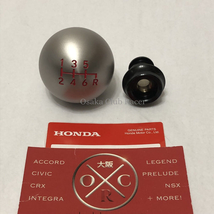 New Genuine OEM FK8 Honda Civic Type R Aluminum Shift Knob & Nut 2017-19 6MT