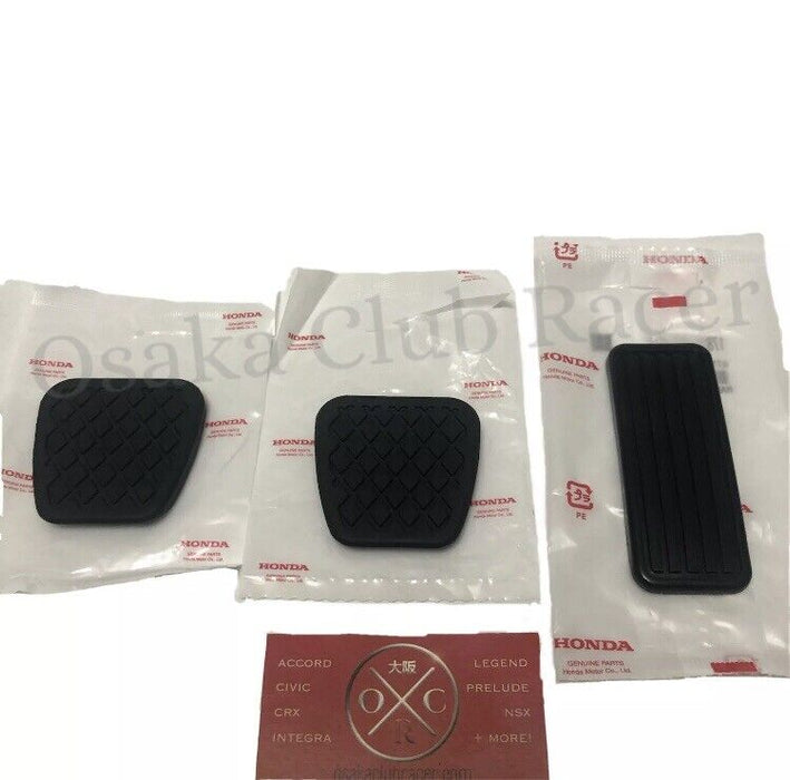 New OEM Honda Acura Integra Type R Pedal Pad Covers 97-01 96 98 99 00 DC2 DB8