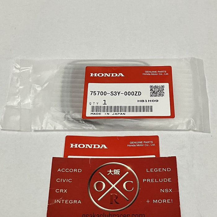 Genuine OEM ZE1 Honda Insight Front Emblem Hood Badge Silverstone Metallic 00-06