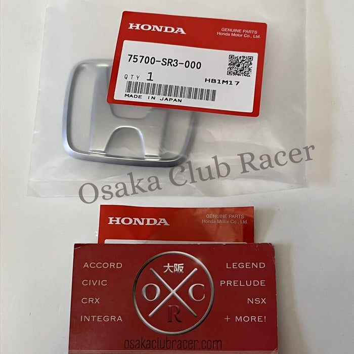 1996-98 OEM Honda Civic SEDAN REAR Emblem Badge H Logo Genuine NEW 75700-SR3-000