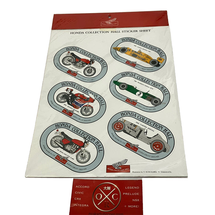 Honda Collection Sticker Set CB400 Four RCB1000 GL1000 Brabham Lotus 99T Curtiss