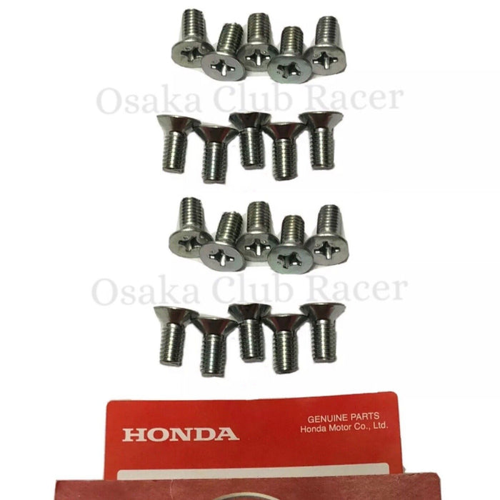 New 20x Genuine OEM Honda Acura Disc Brake Rotor Retaining Screws 93600-06014-0H