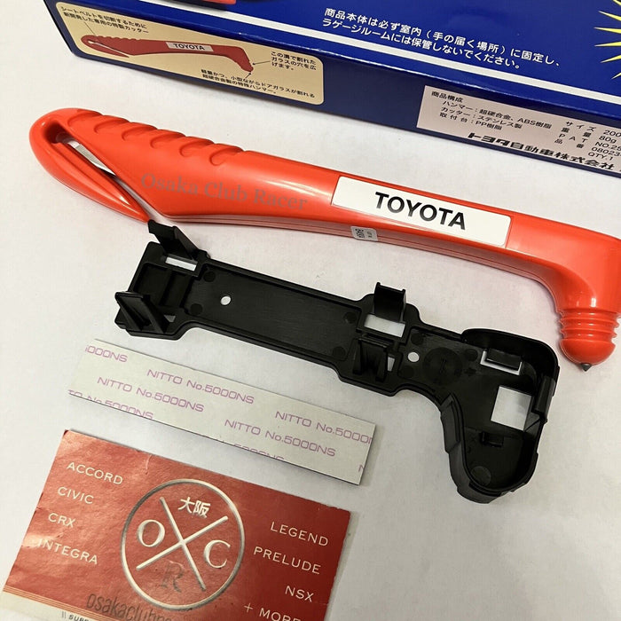 New Toyota Rescueman Seat Belt Cutter / Glass Breaker JDM OEM Genuine Accessory