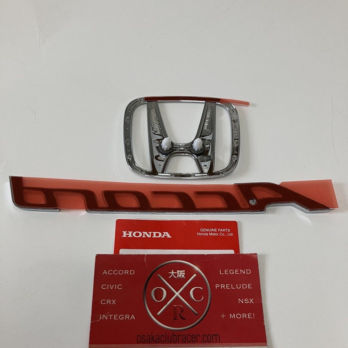 New OEM CW2 Honda Accord Tourer Rear Emblem Set JDM Badges 11-14 Acura TSX WAGON