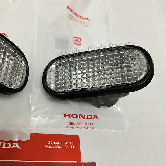 New OEM DC2 Honda Integra Clear Side Marker Turn Signals JDM Genuine Acura 94-01